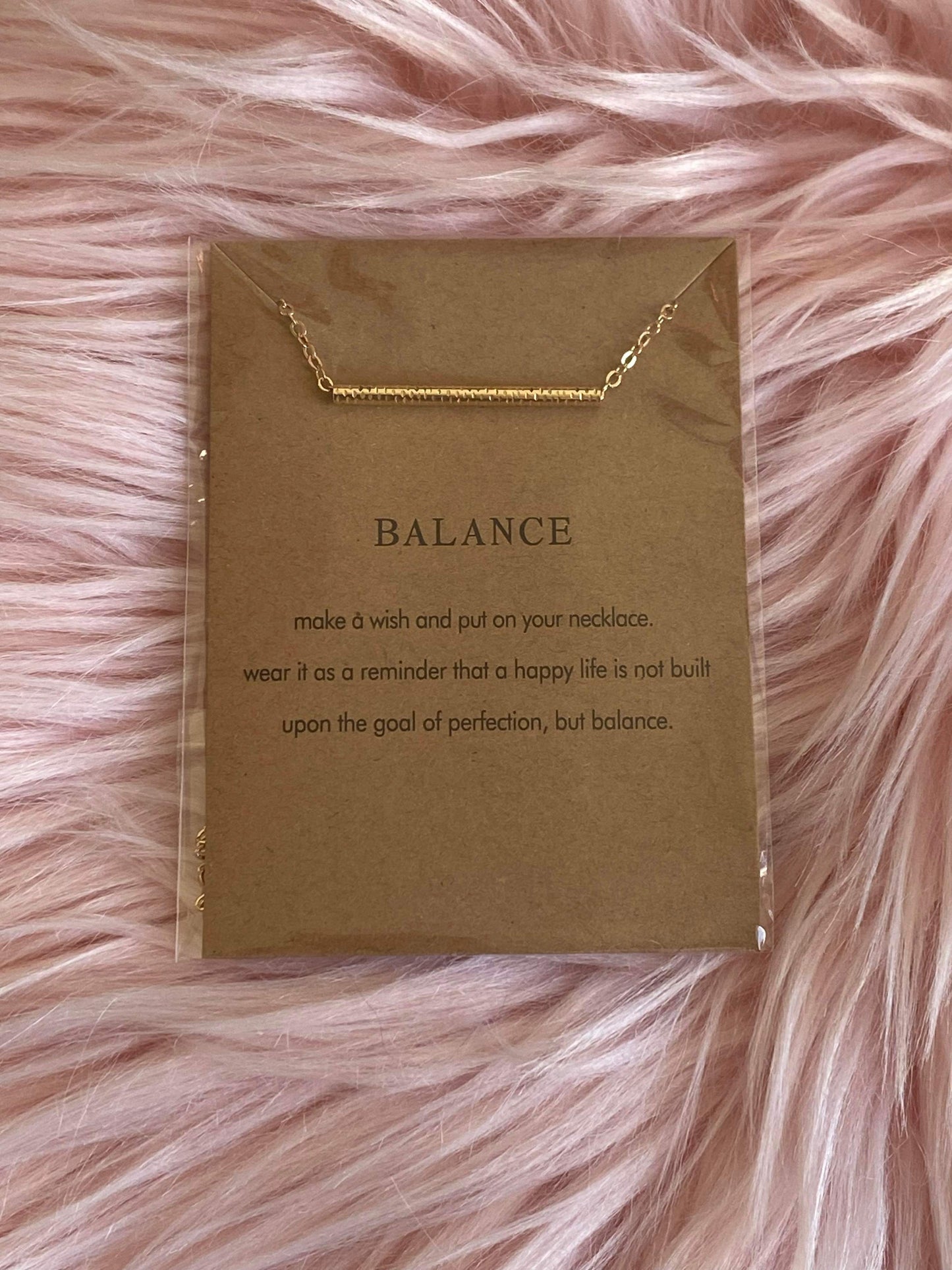 Balance Bar Necklace